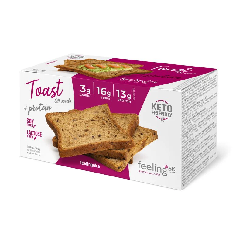 FDO - TOAST +PROTEIN - Fette Biscottate Proteiche a Low Carb - immagine 3